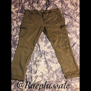 Army Green Ava & Viv Jegging US 24W